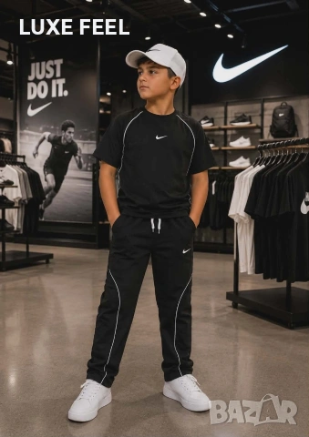 Nike 🫟 с Шапка 🫟Лого Бродирано , снимка 5 - Детски комплекти - 54562161
