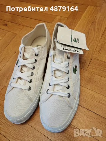 LaCoste оригинални платненки 43 номер , снимка 2 - Спортни обувки - 55446322