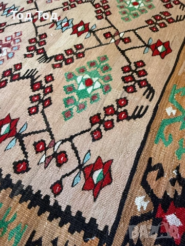 Стар Чипровски килим Копиловска Лоза , снимка 9 - Килими - 54621481