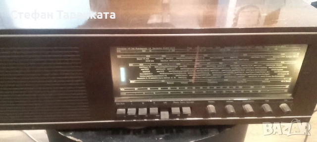 Радио тунер,SABA 1968 година производство , снимка 4 - Радиокасетофони, транзистори - 54649398