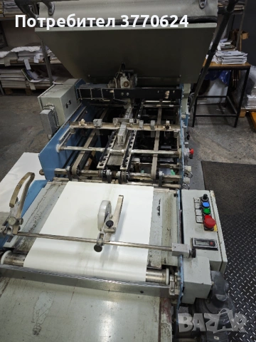 Сгъвачна машина MBO, снимка 3 - Други машини и части - 53949783