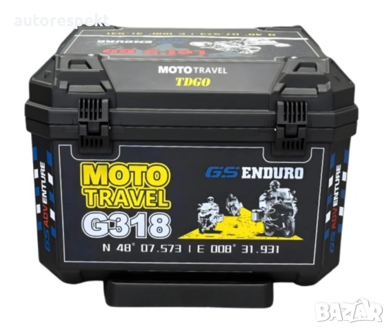 Куфар за мотоциклет ,куфар за скутер, куфар за мотор 57 литра, снимка 5 - Аксесоари и консумативи - 54087895