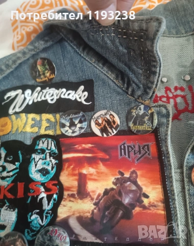 Battle Jacket(хеви метъл) елек, снимка 16 - Якета - 55015296