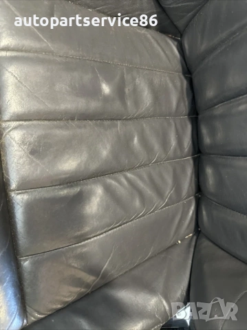 Седалка предна дясна, кожена, черна за Volkswagen Touareg 3.0 Tdi (2009), снимка 2 - Части - 54165316