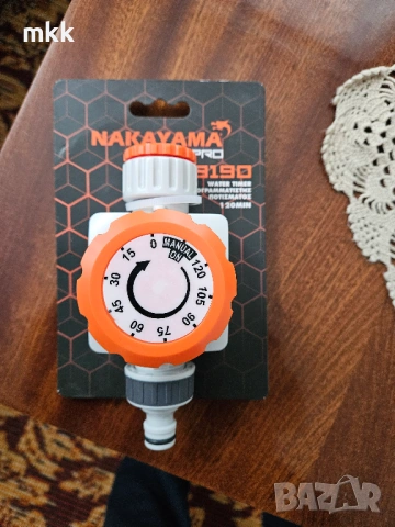 Механичен таймер за поливане GH9190 Nakayama Pro , снимка 2 - Напояване - 54866130