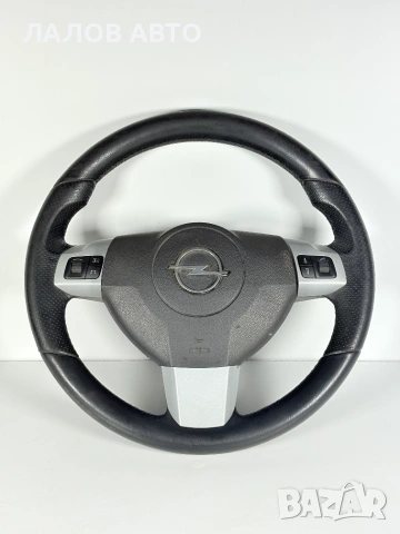 Мултифункционален Кожен Волан с Аербег Опел Астра Х Kojen Volan s Airbag Opel Astra H