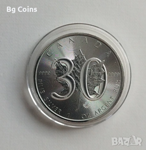 Сребро 1 OZ 2018 Канада 