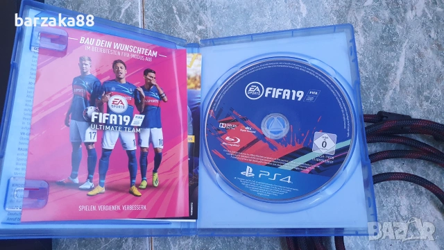 PS4 FAT 500 gb + 2 джойстика + кабели + игра, снимка 6 - PlayStation конзоли - 55032798
