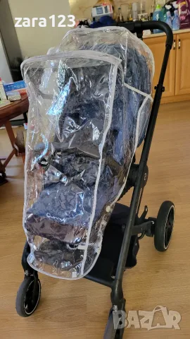 Бебешка количка Cybex Balios S + дъждобран и комарник, снимка 8 - Детски колички - 47542589