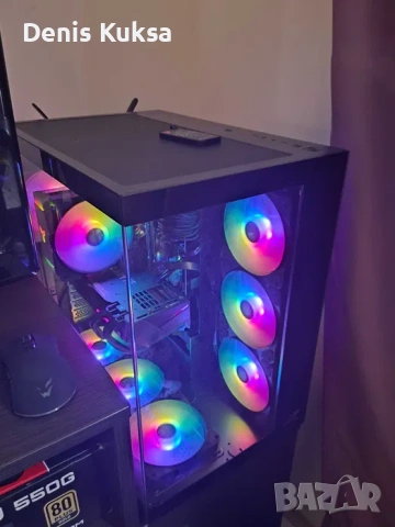 НОВО! Мощен геймърски компютър с 3070, i5 12400f, 32гб RAM и nvme ssd m2 wd sn770