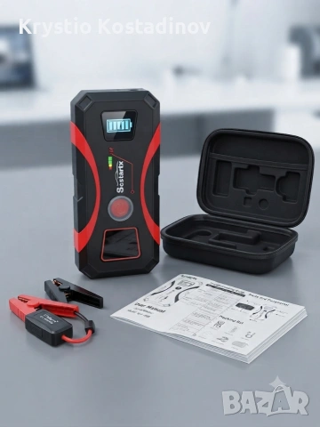 Преносим стартер за автомобил (Jump Starter) Scstartx QD-208 – Чисто нов