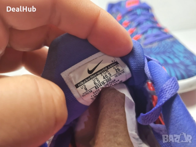 Маратонки Nike Lunar Tempo 2 Носени,но в отлично състояние. Размер 40.5 стелка 26 см. Цена 40 евро., снимка 4 - Маратонки - 54669383