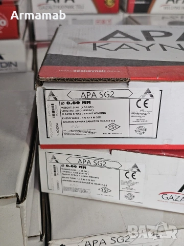 Заваръчна тел APA KAYNAK - SG 2 - 5 КГ !, снимка 2 - Други инструменти - 54626223
