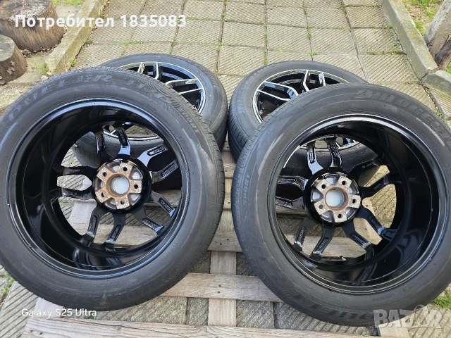 Лети джанти 18ки 5х114.3 Anzio + летни гуми 225/55/18 Bridgestone, снимка 10 - Гуми и джанти - 54420547