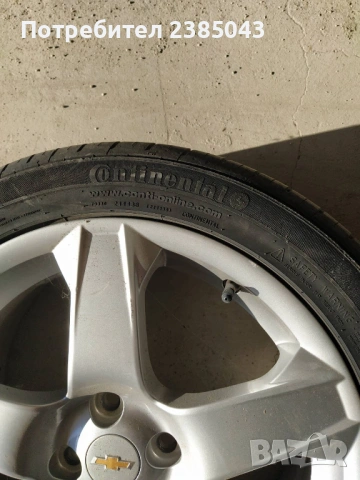 Гуми с лети джанти 205 50 R17 Chevrolet, снимка 7 - Гуми и джанти - 54800359
