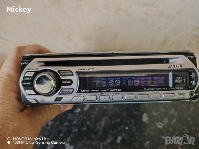 Авто радио SONY GT-410 , снимка 4 - Радиокасетофони, транзистори - 54363049