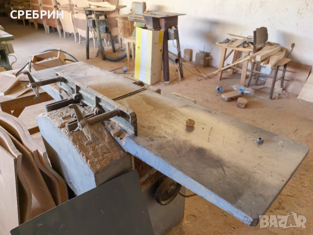 Абрихт на 300 мм с 3 ножа , снимка 9 - Други машини и части - 54337356