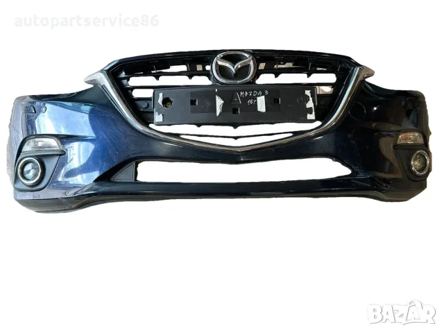 Предна броня синя комплект за Mazda 3 2.2D (2015) #21989
