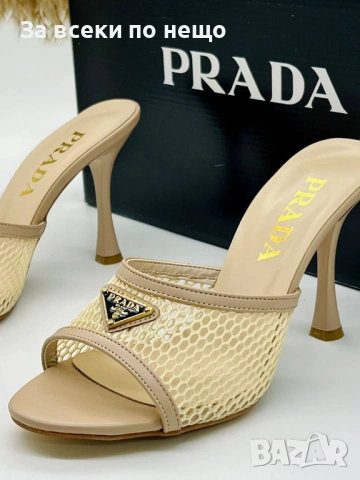 Prada Дамски Чехли На Ток Прада - 2 Цвята Код SK1697