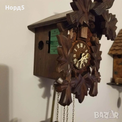 Шварцвалдски ку-ку часовник, снимка 4 - Стенни часовници - 55285417