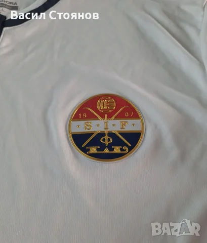Стрьомсгодсет(Норвегия) / Stromsgodset IF- Diadora training shirt 2013 - размер L, снимка 3 - Фен артикули - 55292701