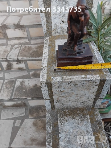 Декоративна фигура"Мислителят", снимка 7 - Декорация за дома - 54176404