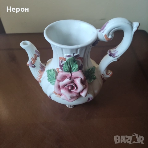 Порцеланова фруктиера, снимка 2 - Антикварни и старинни предмети - 40957282