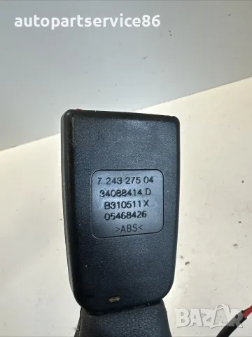 Закопчалка на заден среден колан за BMW F10 F11 530Xd (2012) 724327504, снимка 2 - Части - 55376896