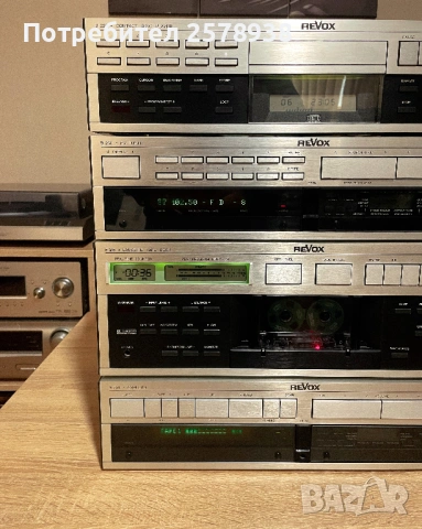 Сет на ReVox : B 250 + B 215 + B 260 + B 226 в перфектно състояние !, снимка 4 - Аудиосистеми - 54527244
