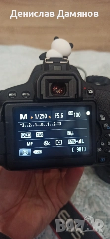 Фотоапарат Canon 700D+Обективи, снимка 10 - Фотоапарати - 54568486