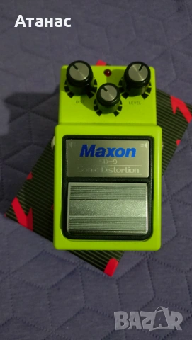 Ефект за китара - Maxon SD-9 Sonic Distortion, снимка 9 - Китари - 54456577