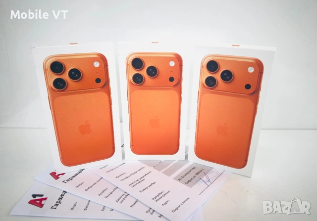 НОВ! iPhone 17 Pro Max 512GB Orange 2г.ГАРАНЦИЯ!