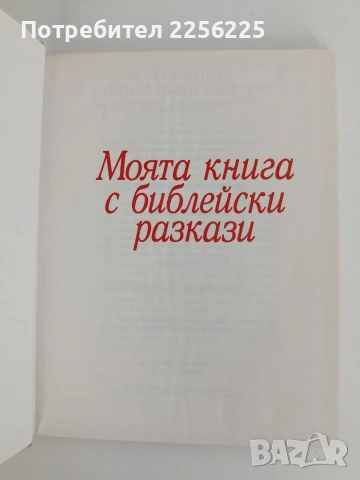 Моята книга с библейски разкази, снимка 5 - Специализирана литература - 54769155