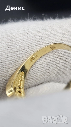 Луксозен пръстен 18K (750) с естествени диаманти | 5.44 гр | Infinity Weave Design, снимка 7 - Пръстени - 55282420