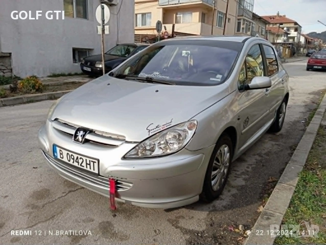 Peugeot 307 2.0HDI 90к.с, снимка 2 - Автомобили и джипове - 55165909
