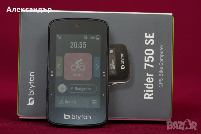 GPS велосипеден компютър Bryton 750 SE пълен комплект., снимка 6 - Аксесоари за велосипеди - 55182639