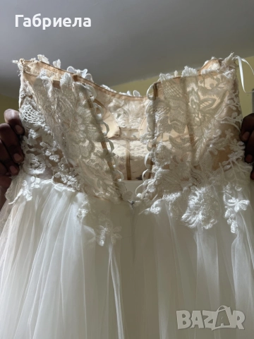 👰 Продавам булчински рокли – втора употреба, снимка 3 - Рокли - 55323872