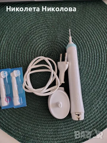 Електронна четка на Oral-B с два накрайника , снимка 3 - Други - 55371643