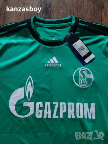 adidas fc schalke 04 2013-14 - колекционерска футболна тениска НОВА Л