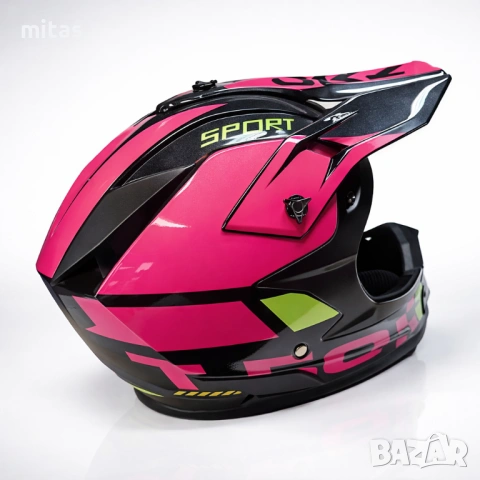 Кросова каска ORZ Sport, Full Face, DOT Сертификат, Размер: S; XL;, снимка 13 - Аксесоари за велосипеди - 51610532