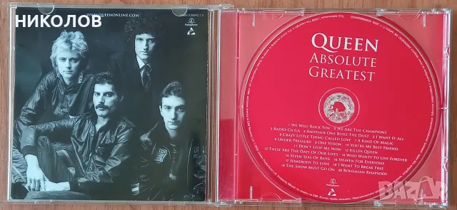 QUEEN - ABSOLUTE GREATEST , снимка 2 - CD дискове - 55622815