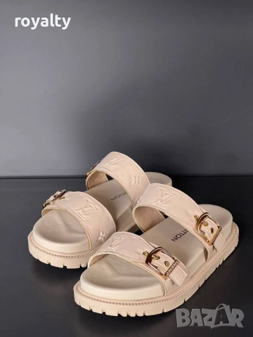 Louis Vuitton Нови Дамски Чехли Луи Витон , снимка 2 - Чехли - 54649958