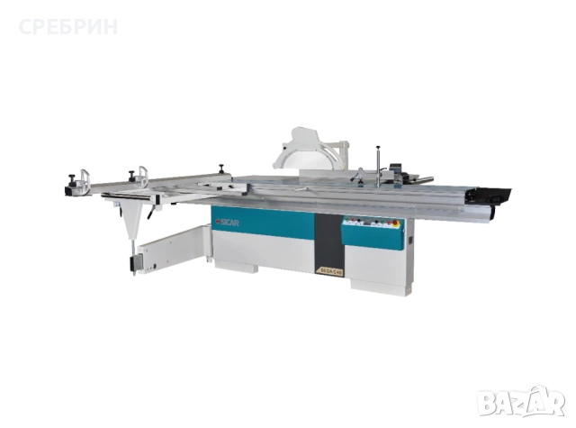 Чисто нов циркуляр на 3200 мм с автоматично качване и сваляне на плота + наклон, с вкл ддс и транспо