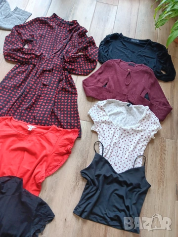 H&M сет в огнено червено, снимка 7 - Комплекти - 54428978
