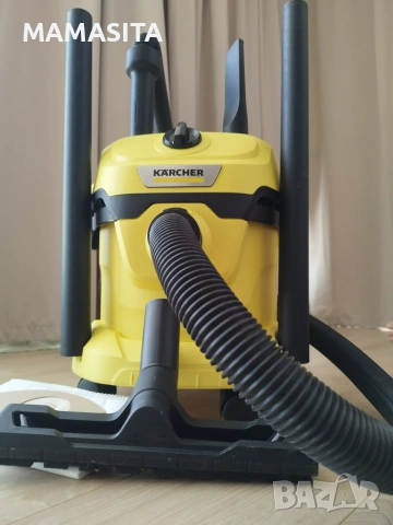 Прахосмукачка Karcher WD 2 Plus за сухо и мокро почистване, снимка 7 - Прахосмукачки - 55087635
