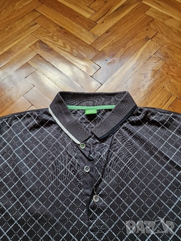 Страхотна мъжка тениска HUGO BOSS размер 2XL, снимка 4 - Тениски - 54713411