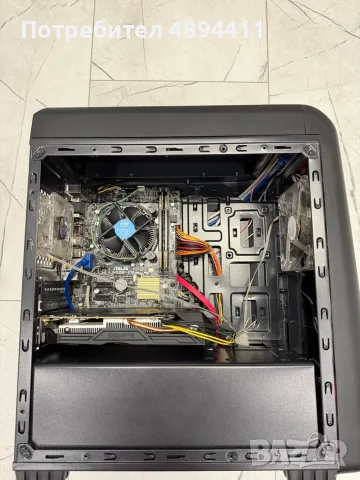 Геймърски компютър i5-7400 / GTX 1060 3GB / 16GB RAM / SSD, снимка 3 - Геймърски - 55396926