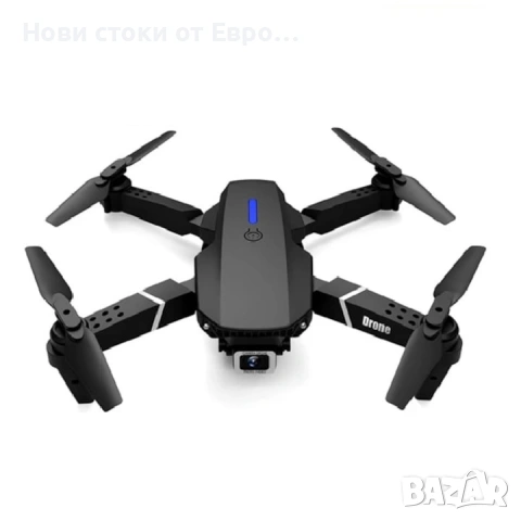 Дрон Fusion E88, dual Cam 4k, Wifi, 3х батерии