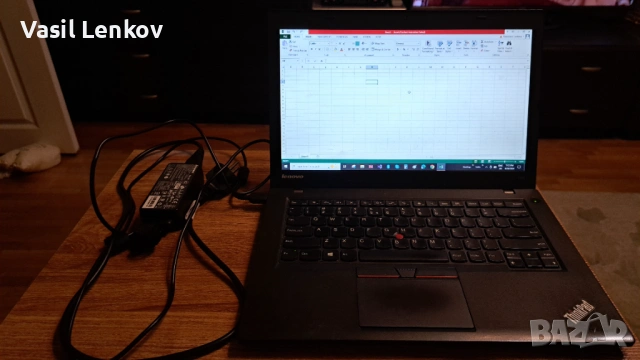 Лаптоп Lenovo ThinkPad T450 14”, снимка 2 - Лаптопи за дома - 54441298