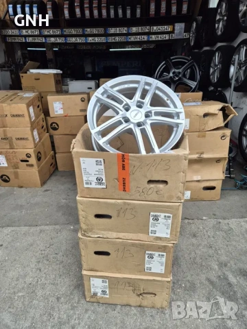Джанти Dezent 17 цола 5х112, 7.5j , et30 Mercedes Vw Audi Skoda Seat, снимка 7 - Гуми и джанти - 54527724